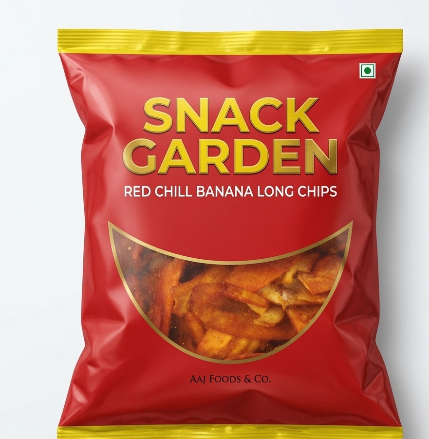 Snack Garden Red Chilli Banana Chips